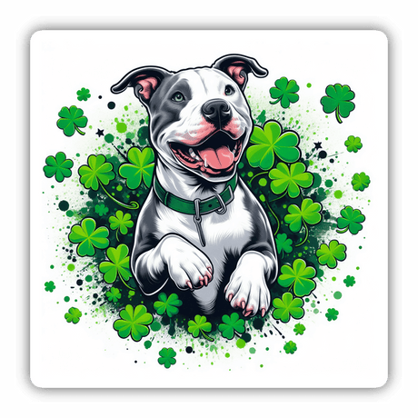 Green Clover Patch Pitbull