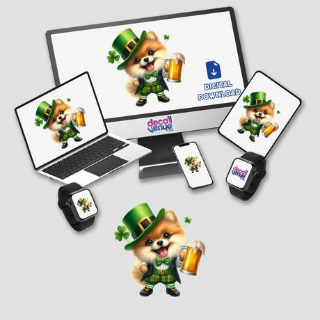 Pomeranian Leprechaun Cheers