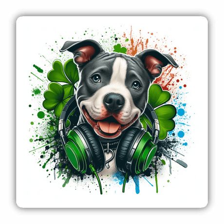 Shamrock Splash Pitbull