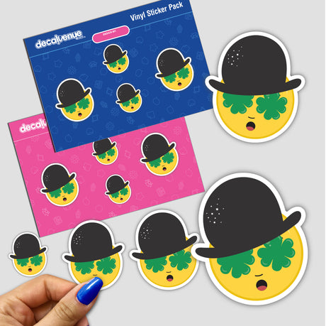 Cute St Patrick's Day Emoji Sticker