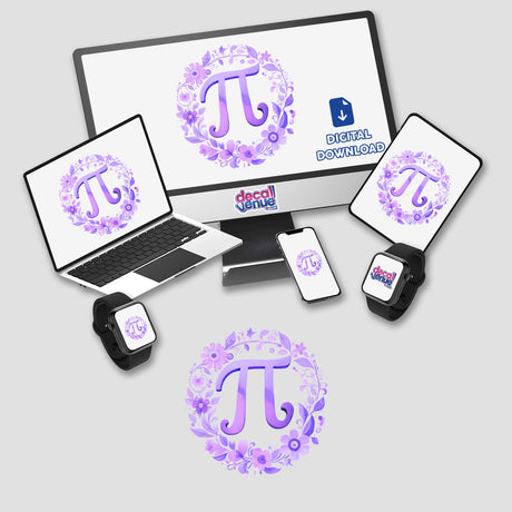 Lavender Floral Pi Day