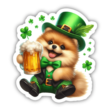 St Patricks Day Pomeranian Top O The Morning To Ya