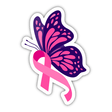 Breast Cancer Awareness Butterfly