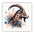 Spotted Color Splatter Goat