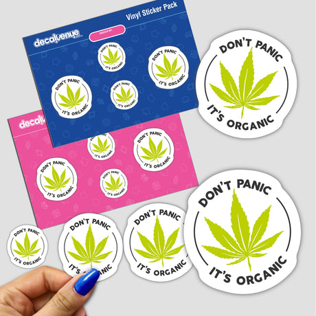 Don't Panic it's Organic Sticker