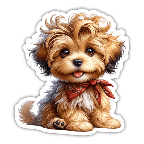 Cute Puppy Sticker