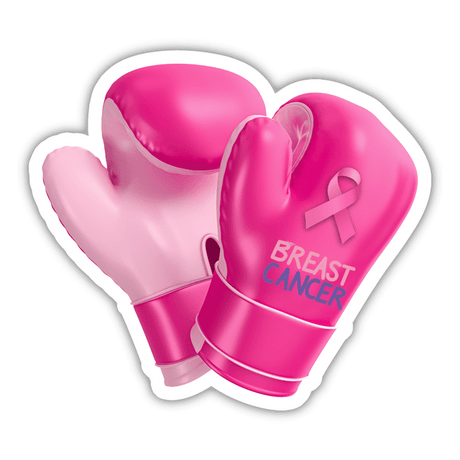 Fight Breast Cancer Pink Gloves