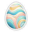 Swirly Easter Egg