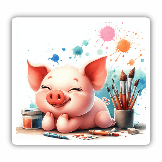 Artist Piggy