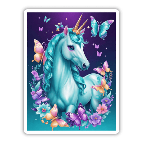 Unicorn and Butterflies