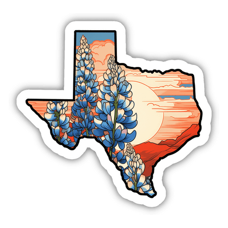 Texas Bluebonnet Sunrise