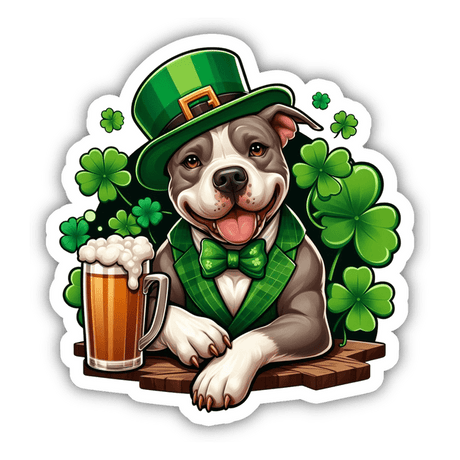 St Patricks Day Pitbull