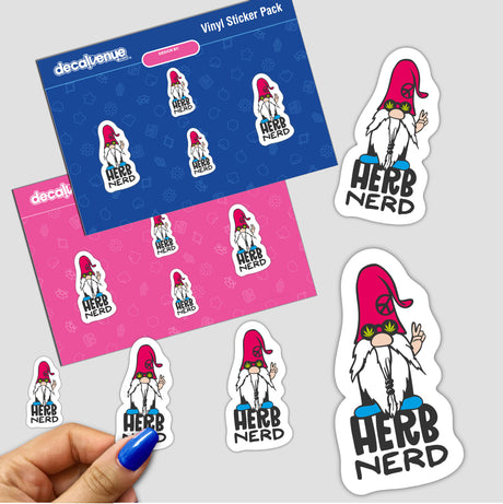 Herb Nerd Sticker