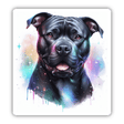 Holographic Style Black Pitbull