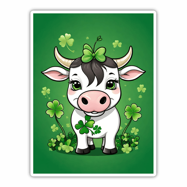 Cute Cow St. Patrick’s Day