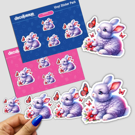 Cute Easter Bunny Sticker