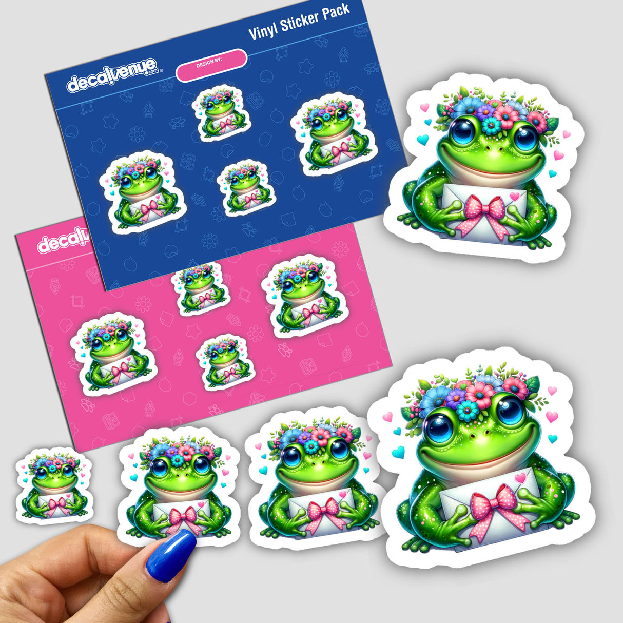 Cute Frog Sticker