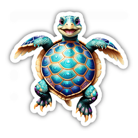 Dancing Happy Turtle