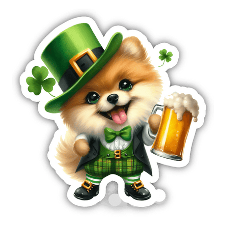 Pomeranian Leprechaun Cheers