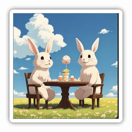 “Ice cream in the clouds” Bunny rabbits