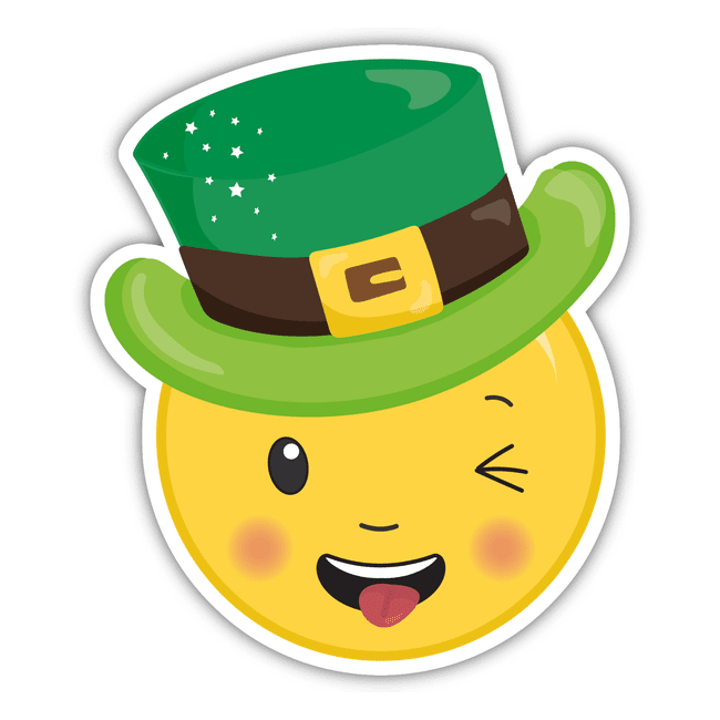 St Patrick's Day Emoji Sticker