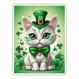 Cat Green Hat St Patrick’s Day