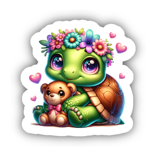 Cute Baby Turtle Sticker