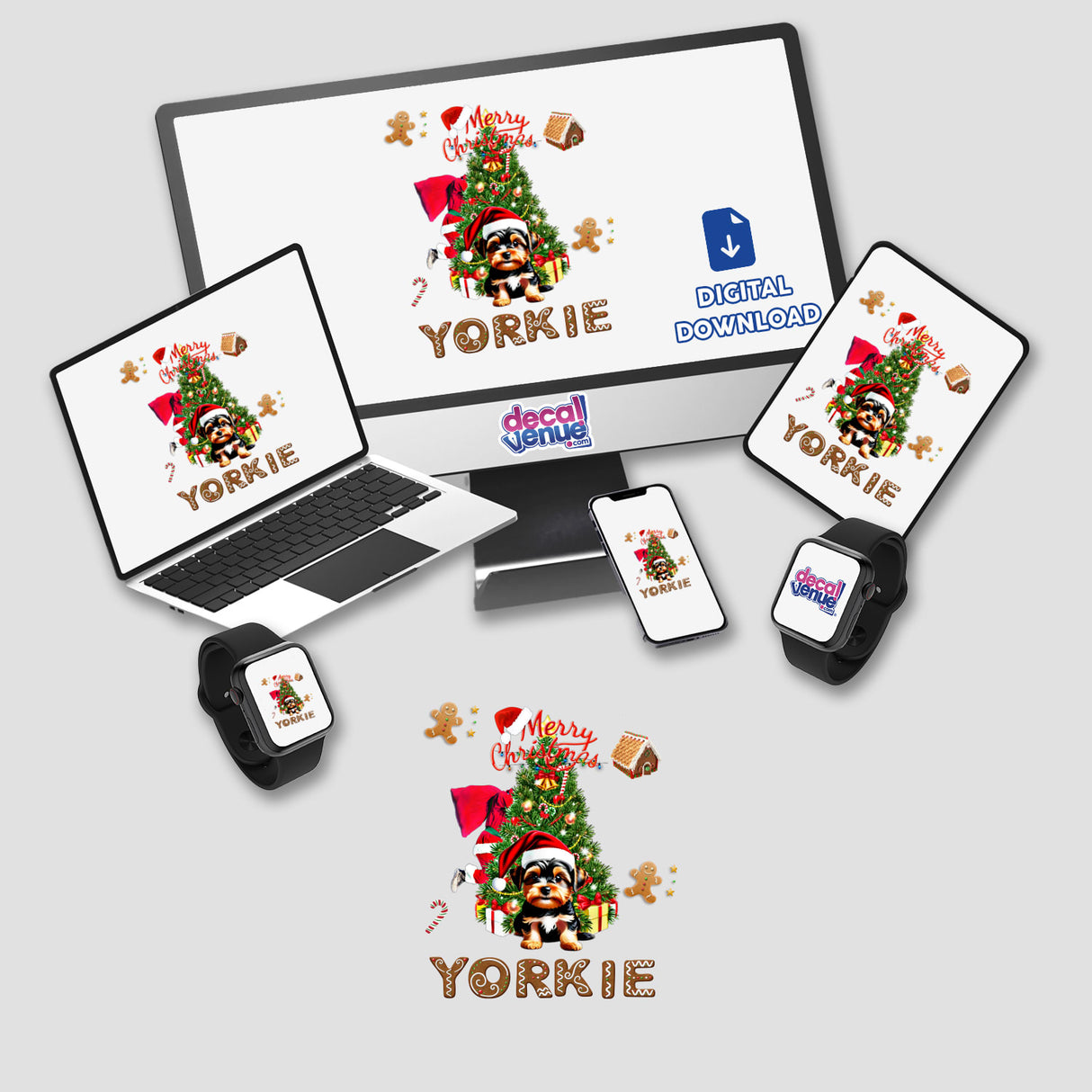 Yorkie Christmas