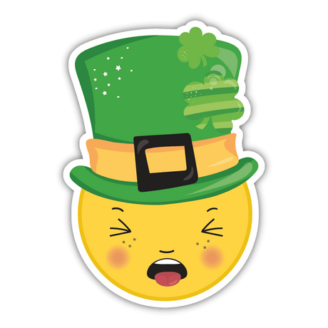 Cute St Patrick's Day Emoji Sticker