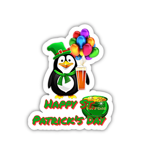 Penguin St Patrick's Day