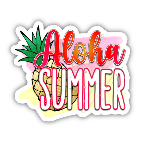 Aloha Summer Sticker